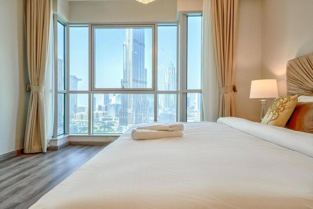 Magnificent Luxury 3Br With Amazing Burj & Fountain View Apartment Dubai Bagian luar foto