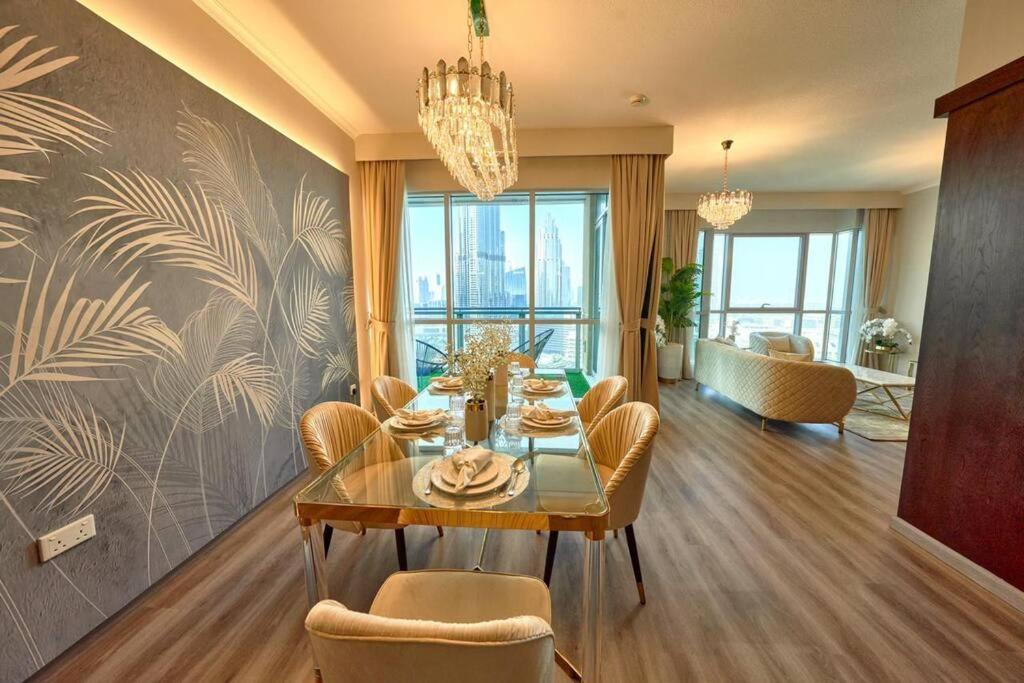 Magnificent Luxury 3Br With Amazing Burj & Fountain View Apartment Dubai Bagian luar foto