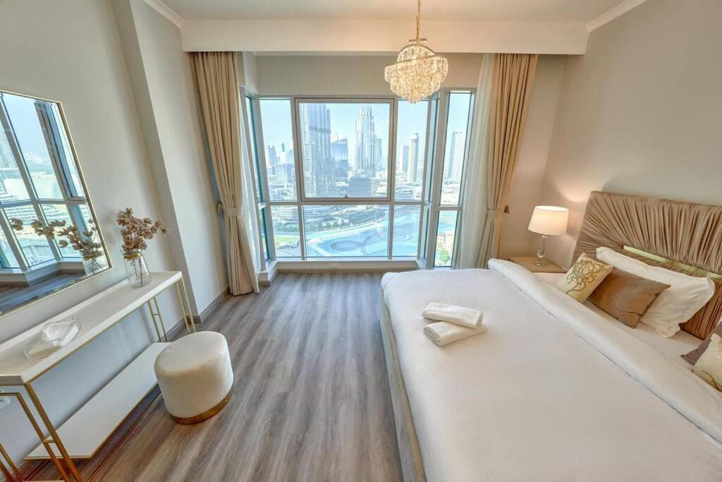 Magnificent Luxury 3Br With Amazing Burj & Fountain View Apartment Dubai Bagian luar foto